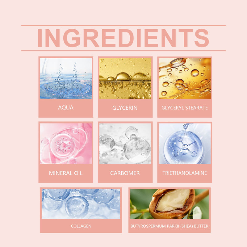 Hoygi Collagen Moisturizing Face Cream Gentle Formula To Improve Dry Skin Hydrating Soft Smooth Facial Skin