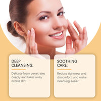 Hoygi Centella Asiatica Moisturizing Facial Cleanser, Gently Cleanses The Skin, Refines Pores, And Refreshes And Moisturizes The Face