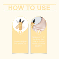 OceAura Body Glitter Spray Natural Stereoscopic Long-Lasting Shiny Hair Body Collarbone Highlighter Spray