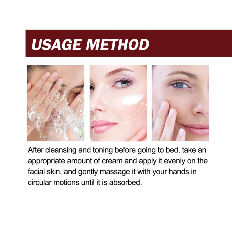 Retinol Anti-Wrinkle Cream, Elastic Firming And Smoothing Fine Lines And Wrinkles Moisturizing And Brightening Anti-Wrinkle Cream
