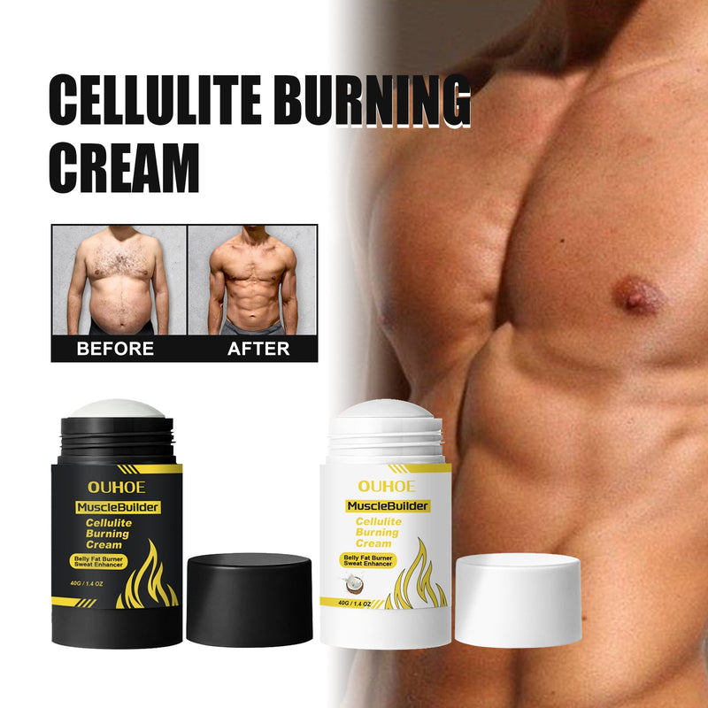 Muscle Strengthening Abs Cream, Strengthen Tight Muscles Abdominal Muscle Waistcoat Line Exercise Oil Sweat Fever