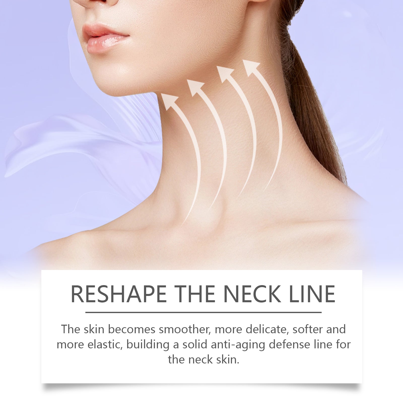 Neck Firming And Lifting Cream Refreshing, Moisturizing, Hydrating And Gently Nourishing Neck Care