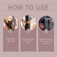 OUHOE  Batana Hair Care Mask Nourishes Hair And Restores Dry Hair At The End