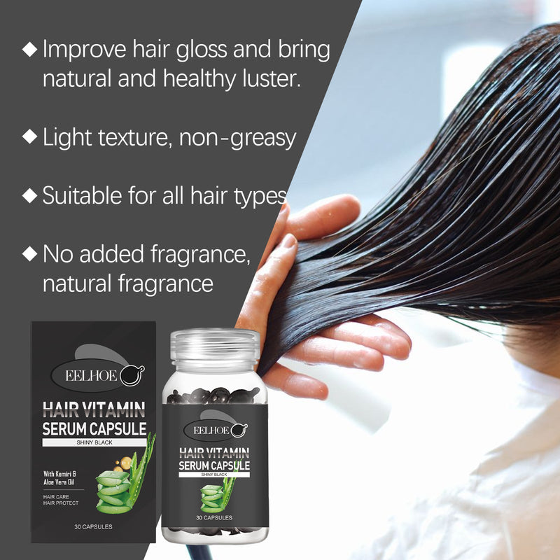 EELHOE Hair Essential Oil Treatment Capsules Moisturize Hair, Repair Dry Hair And Smooth Hair Care Essential Oil