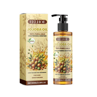 Jojoba Oil For Hair, Moisturizing Hair Care Non-Greasy Soft Hair Deep Nourishing Hair Care