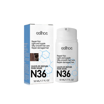 EELHOE Leavehin Repair Hair Mask, Repair Dry And Frizzy Hair Smooth Smooth Anti-Loss Hair Care Hair Mask