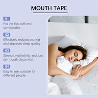 Houkea Sleep Improvement Patch, Night Body Care Patch Reduces Mouth Opening, Soothes Snoring And Gently Pampers Sleep