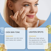 OUHOE Brightening Skin Essence, Lightening Facial Blemishes, Improving Darkness, Gentle Repair, Moisturizing And Easy To Absorb