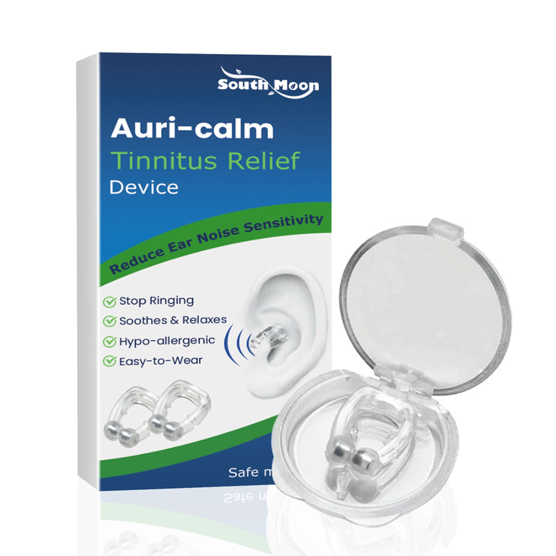 South Moon Auri-calm Tinnitus Relief Device, Relieve Ear Pain Tinnitus And Ear Discomfort Ear Massage Care Ear Clips