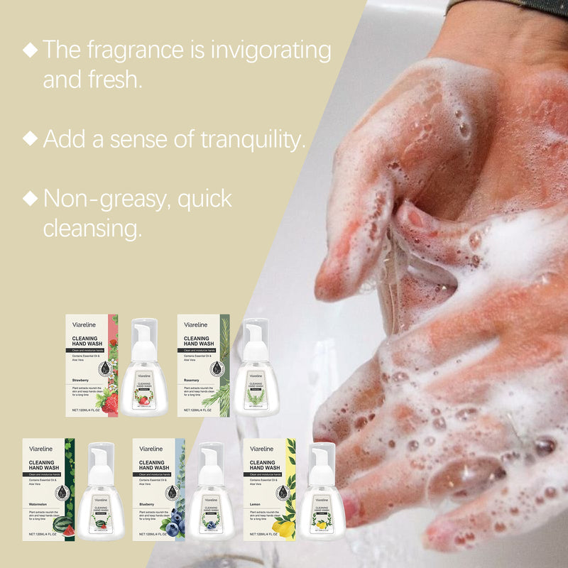Foam Hand Sanitizer (Watermelon Flavor) Gentle Cleansing, Soothing Decontamination, Moisturizing Care Hand Cleansing Foam