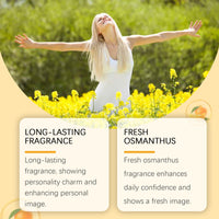 Roxelis Osmanthus Gilt Perfume Lasting Light Fragrance Natural Fresh Moisture Charm Fragrance Fragrance Fine Mist Osmanthus Perfume Spray