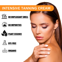 Tanning Cream, Outdoor Beach Tanning Helps Tan Wheat Tan Moisturizes Skin And Helps Tan Skin