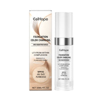 Warm Change Concealer Foundation Naturally Moisturizes Face With A Light And Long-Lasting Moisturizing Foundation