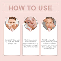 Hoygi Collagen Peel And Tear Mask, Moisturizing And Nourishing Skin, Cleaning Pores And Moisturizing Tear Mask