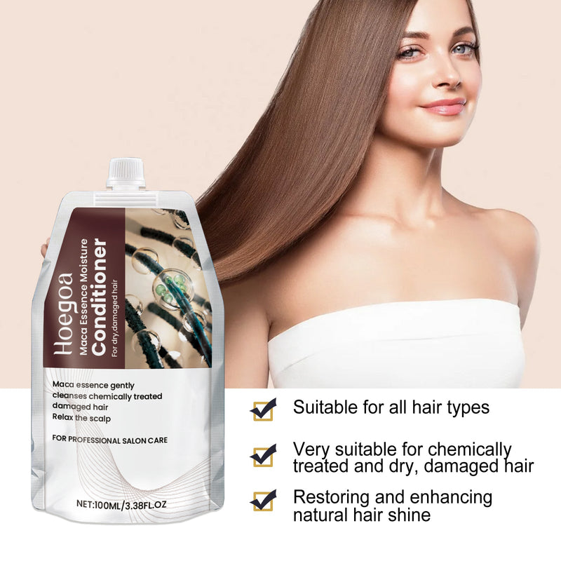 Maca Essence Moisture Conditioner, Hair Cleansing Nourishing And Repairing Dry Conditioner