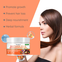 Batana Hair Oil, Repair Damaged Hair Nourishing Roots Soft Shine Thick Hair Care