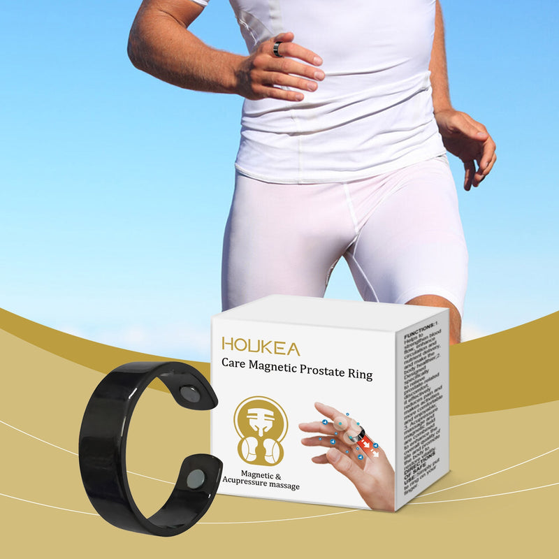 Houkea Men's Care Ring Everyday Accessories Relieve Men's Body Discomfort Fashion Elegant Trend Accessories