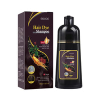 Black Hair Shampoo, Multiflorum Essence Moisturizing Nourishing Cleansing Repairing Black And Smooth Hair Shampoo