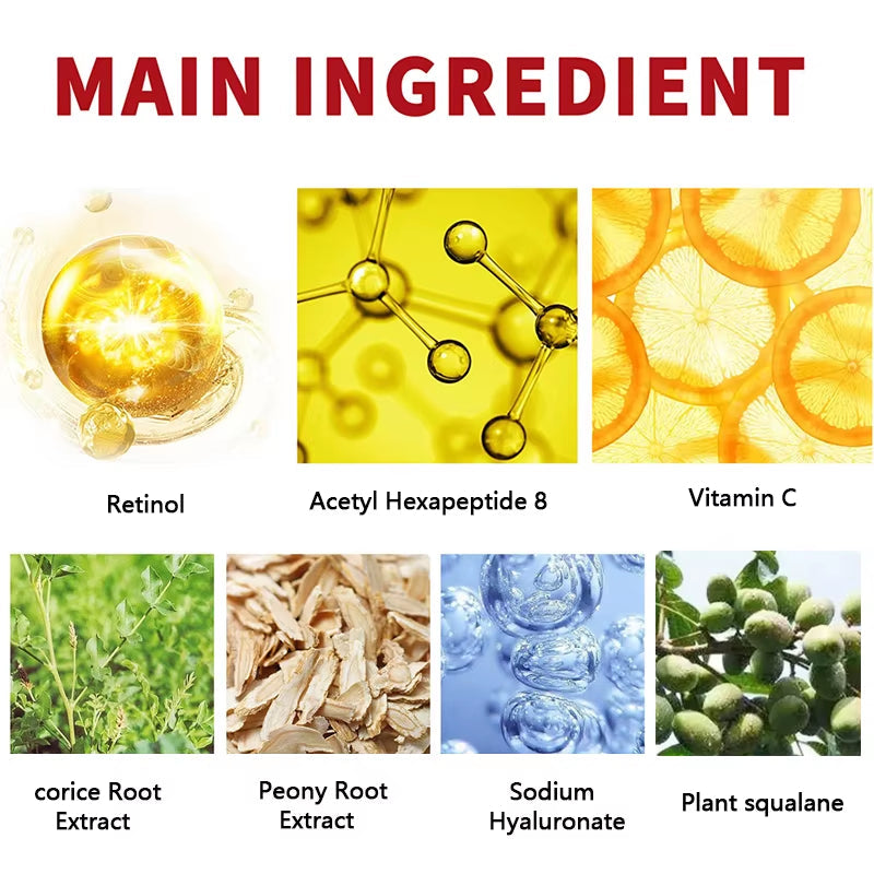 Retinol Collagen Facial Care Moisturizing Cream Deep Hydration Suitable for Dry Aging Face Cream Moisturizing Skin Repair