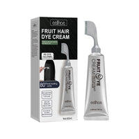 Fruit And Vegetable Hair Cream, Natural, Mild And Long-Lasting, Does Not Hurt The Scalp. Easy To Apply Dark Hair Cream