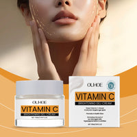 Vitamin C Facial Gel Cream, Gentle Nourishing, Brightening, Moisturizing, Hydrating And Light Line Moisturizing Skin Cream