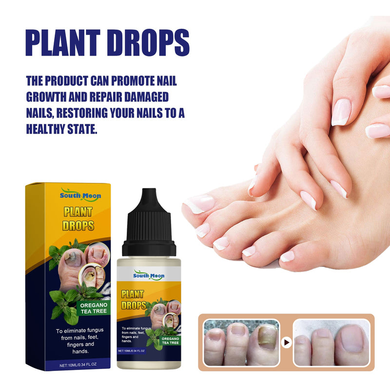 Plant Drops, Repair Extremities Soft Thickening Light Armour Moist Clean Fingernails Detailer