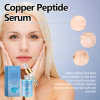 Copper Peptide Serum, Fade Out Fine Lines Moisturize Skin Firming Bright Spots And Delicate Pores