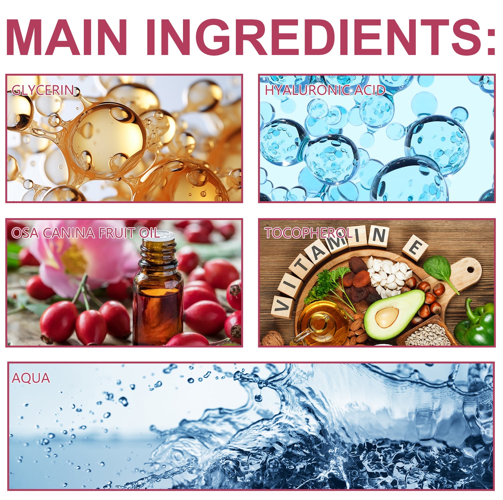 Rosehip Oil For Face, Delicate Pores Smooth Repair Facial Moisturizing Fade Acne Blackheads