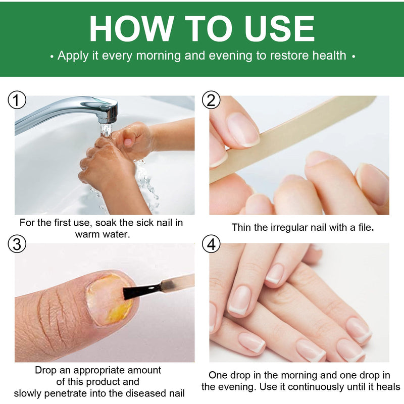 EELHOE Nail Repair Solution Tea Tree Oil Essence Gentle Nourishing Manicure Cleansing Soft Nail Care Solution