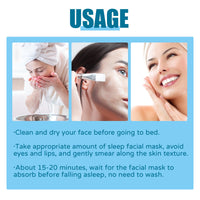 Apply A Sleep Mask, Moisturize Shrink Pores Reduce Facial Melanin Refreshing Mask