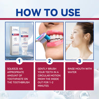 Anti-Cavity Gum Health Toothpaste, Clean Teeth Yellow Stains And Tartar Breath Fresh Clean Tooth Care Toothpaste