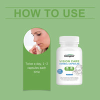 Googeer Vision Relief Capsules, Vision Care Herbal Capsules For Body Treatment