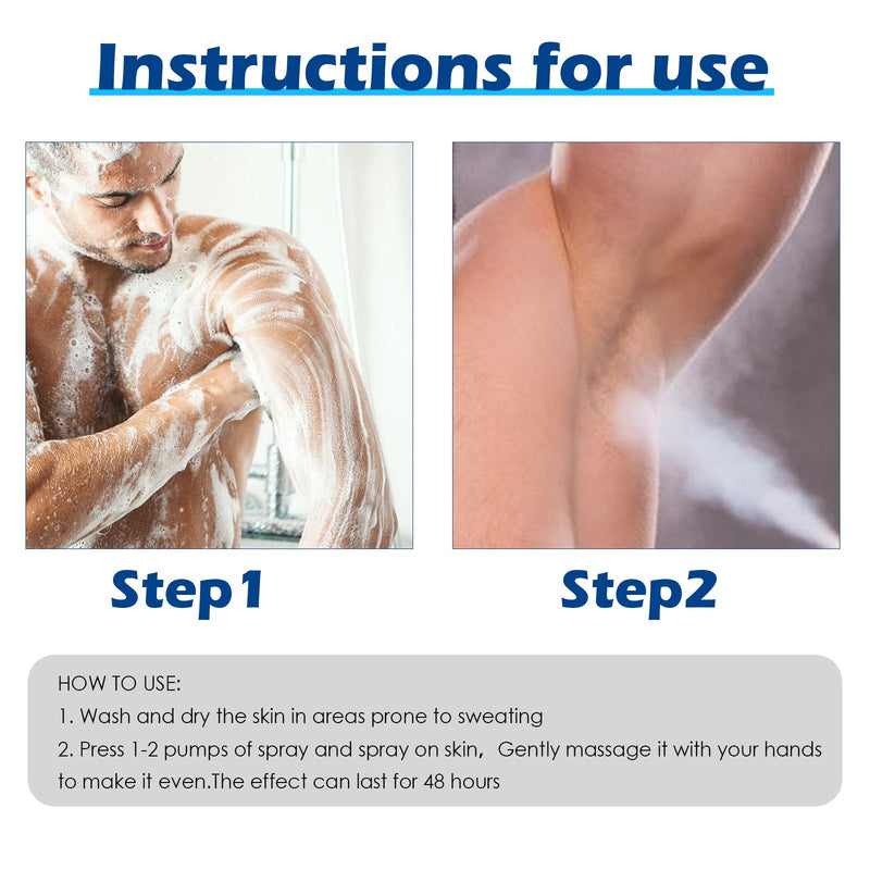 Body Cleansing Spray Clean Odor Armpit Sweat Refreshing Stay Fragrance Body Treatment Spray