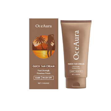 OceAura Mild Darkening Cream, Summer Outdoor Mild Sunning Cream Soft And Glossy Face Body Skin Darkening Cream