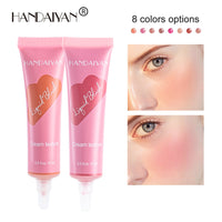 HANDAIYAN Tube Liquid Blush Moisturizing Contouring Brightening Natural Matte Nude Blush