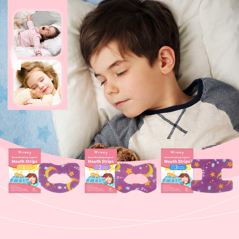Wiieey Children's Sleep Patch, Protect Children Sleeping At Night Sleep Anti-Snoring Sleep Aid Patch