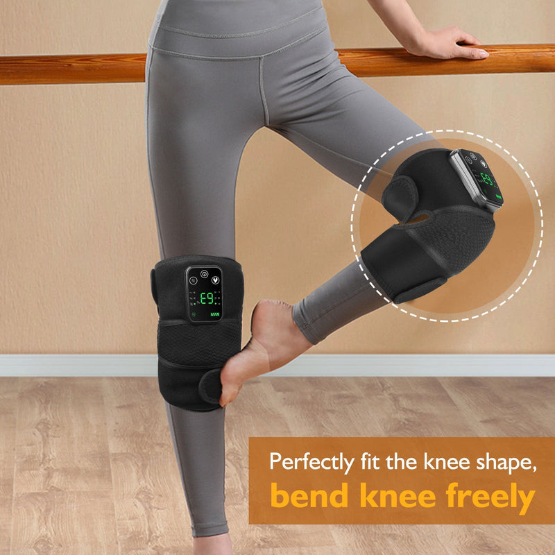 Electric Heating Massage Knee Shoulder and Elbow Protectors Warm and Hot Apply Cold Leg Joint Massager