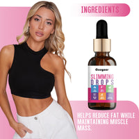 Slimming Drops, Body Shaping Slimming Brain Strengthening Vitality Body Care Oral Supplement Drops