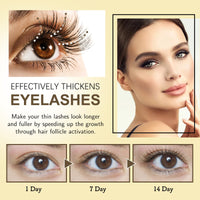 EELHOE Mascara Gentle, Flawless, Long And Curling Eyelash Moisturizes Dark And Thick Brows