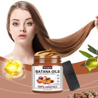 Batana Oil Hair Care Cream Nourishes And Restores Hair Ends, Improves Dry And Frizzy Hair And Brightens Hair Care Cream