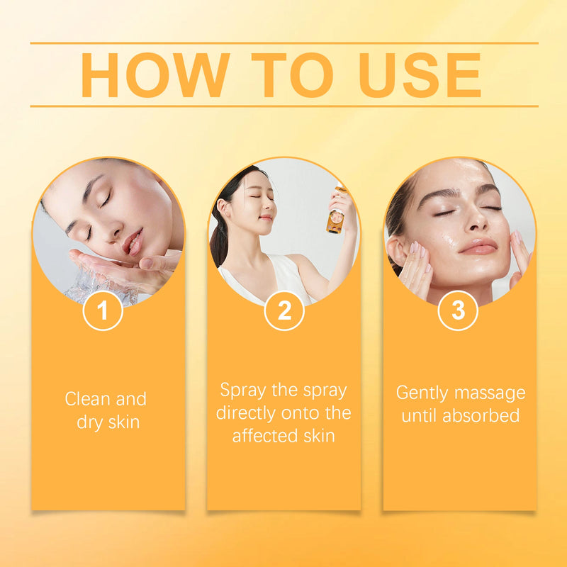 Bee Venom Psoriasis Care Spray, Psoriasis Spray Herbal Cooling Anti-Itch Skin Care Anti-Dandruff Light Redness Spray
