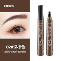 SUAKE has distinct roots and four pronged wild water eyebrow pen, which is long-lasting, non dizzy, waterproof, anti sweat, and