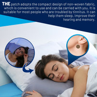 Tinnitus Relief Patch, Relieve Tinnitus Ear-Back Hearing Loss Ear-Kang Patch Relieve Dizziness Point Patch