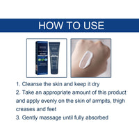 Men's Body Deodorant Cream, Gentle Body Deodorant Cream For Men's Body Care