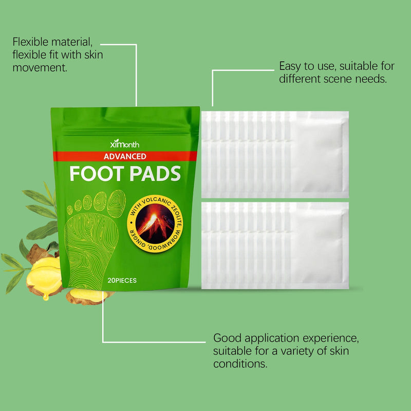 Ximonth Herbal Care Foot Patches, With Gentle Ingredients Relieve Discomfort And Keep The Feet Smooth And Soft