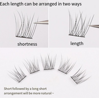 Lazy Fish Tail False Eyelashes Trilogy Natural Simulation Thick Single Cluster Lazy Series Deviruchi Eyelashes