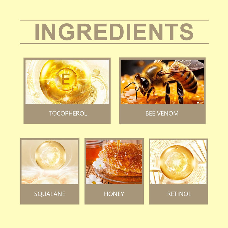 OUHOE Honey Essence Oil, Moisturizing And Moisturizing Skin Care Refreshing Essence Rejuvenating Skin Essence Oil