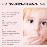 Wiieey Children's Protection Bitter Nail Lotion Children's Protection Against Biting Babies Avoid Fingernail Baby Bitters