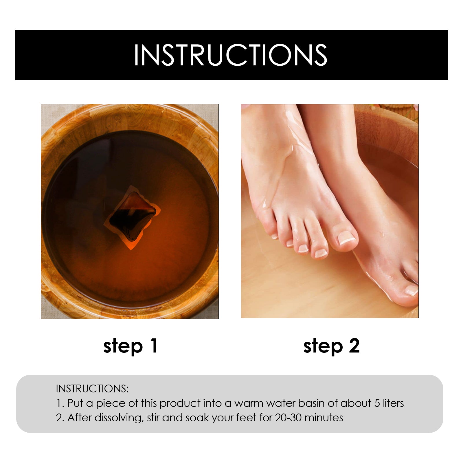 Herbal Foot Soak Condensation Beads, Dispelling Cold Removing Dampness Relieving Body Fatigue Foot Bath Beads