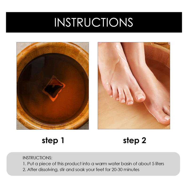 Herbal Foot Soak Condensation Beads, Dispelling Cold Removing Dampness Relieving Body Fatigue Foot Bath Beads
